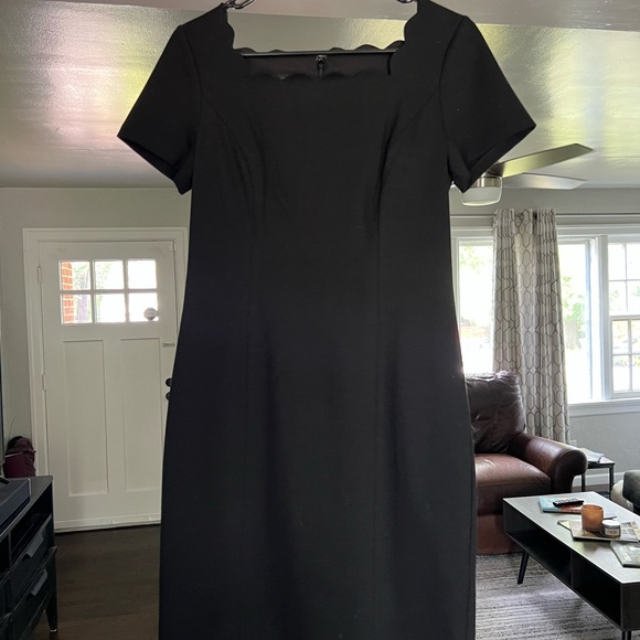 Loft Charcoal Gray Office/work Dress - Picture 3 of 8